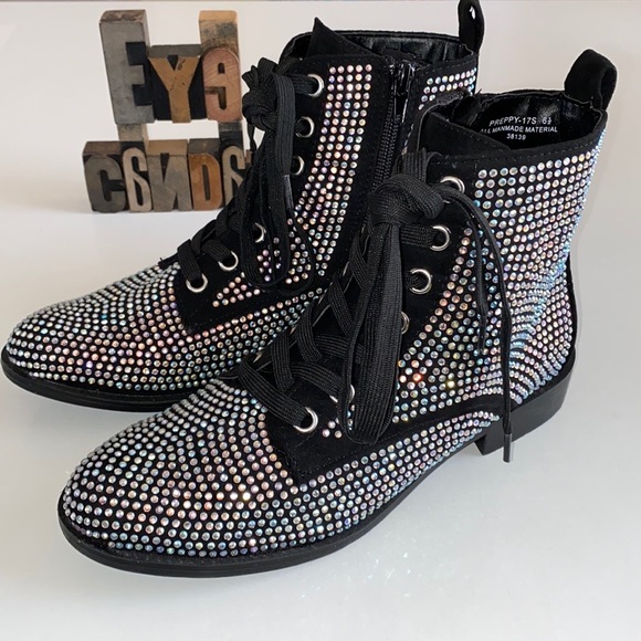 Bamboo Preppy Rhinestone Encrusted 